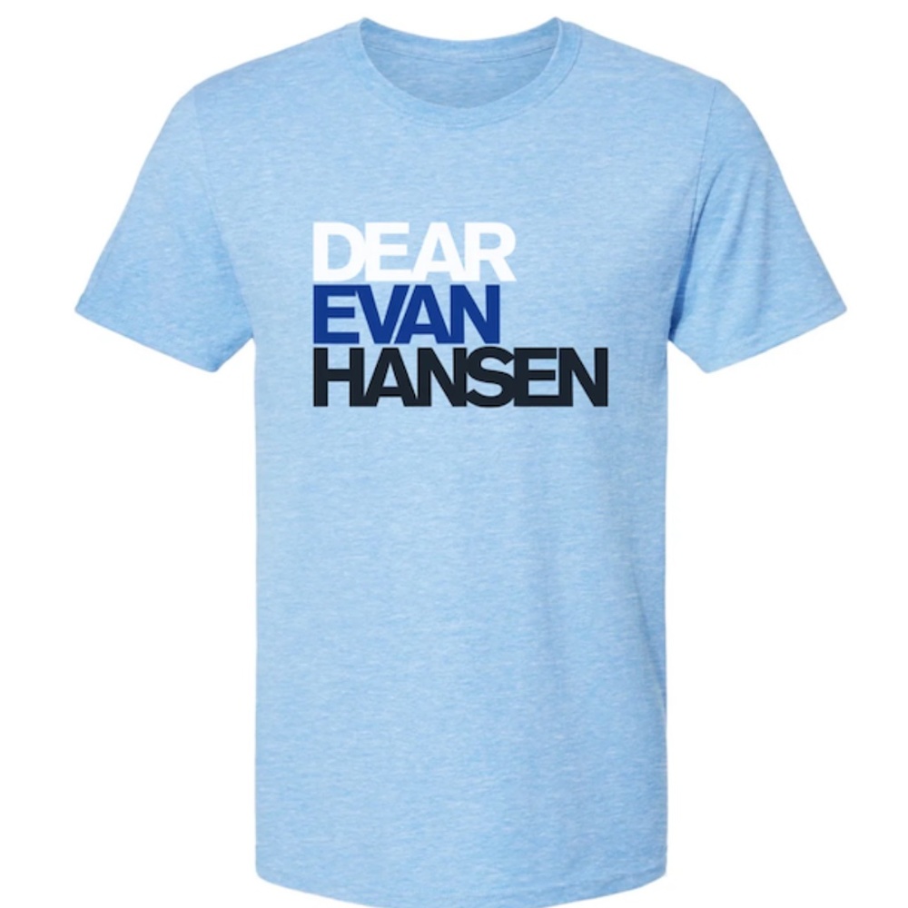 Dear Evan Hansen Blue Logo Tee